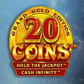 20 Coins Grand Gold Edition slot logo by Wazdan at RoyalsTiger Casino
