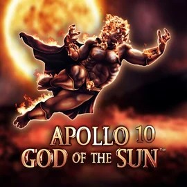 Official Slots logo: Apollo God of the Sun by Novomatic at RoyalsTiger Casino