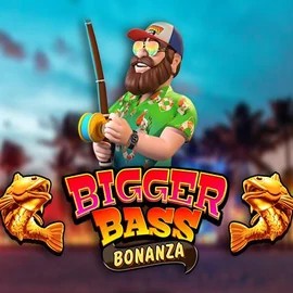 Slots logo of Bigger Bass Bonanza from Pragmatic Play at RoyalsTiger Casino
