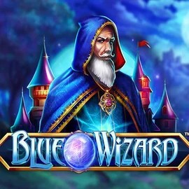 Blue Wizard slot logo by Quickspin at RoyalsTiger CasinoBlue Wizard