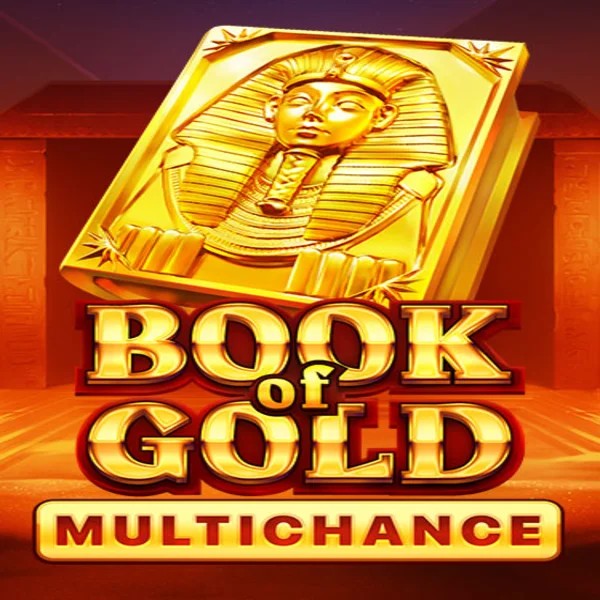 Book of Gold Multichance game by Playson – logo hosted on RoyalsTiger Casino