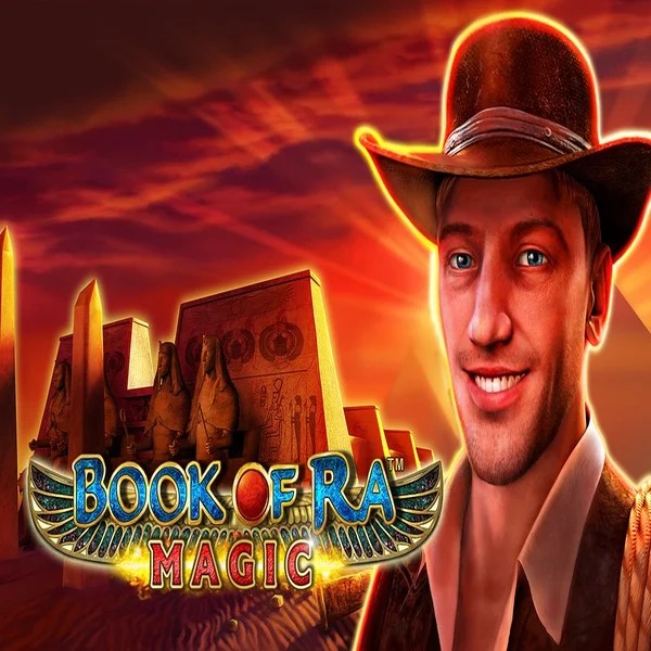Book of Ra Magic logo by Greentube RoyalsTiger Casino