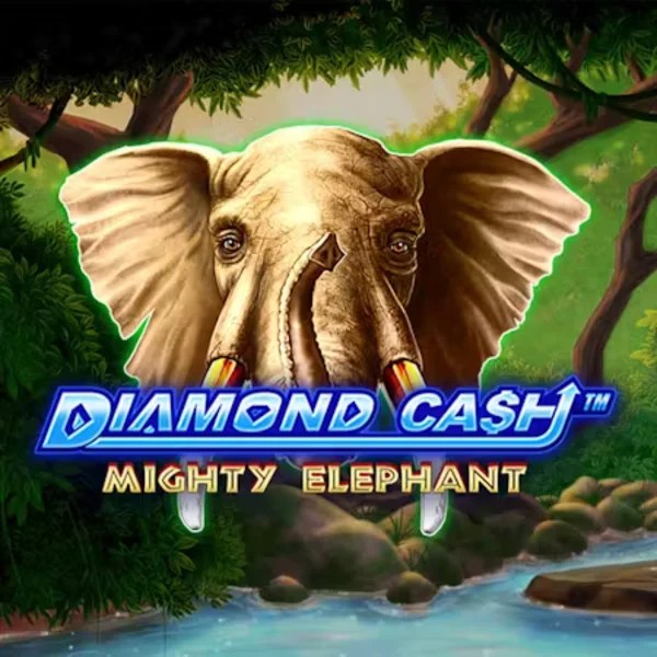 Diamond Cash Mighty Elephant slot visual from Greentube available on royals-tiger.eu