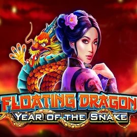 Floating Dragon Year of the Snake logo – Slots by Pragmatic Play at RoyalsTiger Casino