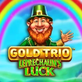 Slots logo of Gold Trio Leprechaun's Luck from Playtech at RoyalsTiger Casino
