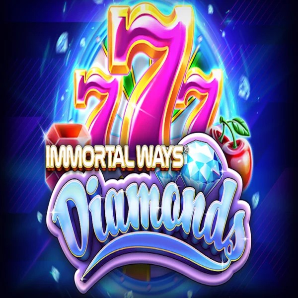 Immortal Ways Diamonds casino game by RubyPlay – featured logo at RoyalsTiger Casino