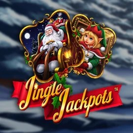 Official Jackpots logo: Jingle Jackpots by Dragon Gaming at RoyalsTiger Casino