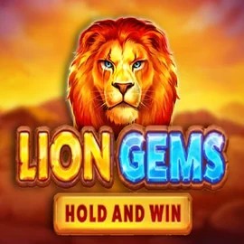 Slots logo of Lion Gems Hold and Win from Playson at RoyalsTiger Casino