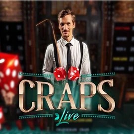 Live Craps slot visual from Evolution available on royals-tiger.eu