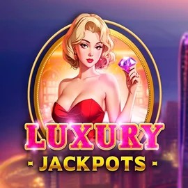 Luxury Jackpots online game logo by Triple Cherry on royals-tiger.eu