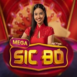 Mega Sic Bo slot logo by Pragmatic Play at RoyalsTiger Casino