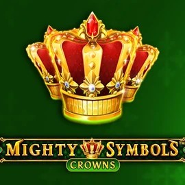 Mighty Symbols Crowns slot visual from Wazdan available on royals-tiger.eu