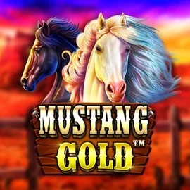 Mustang Gold game by Pragmatic Play – logo hosted on RoyalsTiger Casino