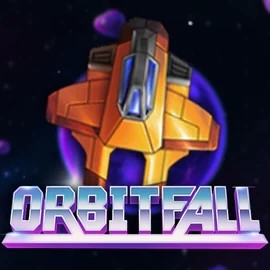 Orbitfall game by ELK Studios – logo hosted on RoyalsTiger Casino