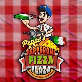Peppe’s Pepperoni Pizza Plaza slot icon by Pragmatic Play, available at RoyalsTiger Casino