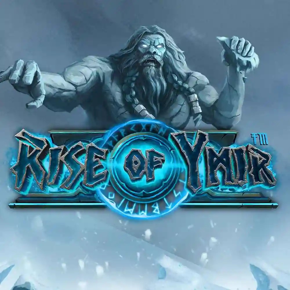 Official Slots logo: Rise of Ymir by Hacksaw Gaming at RoyalsTiger Casino