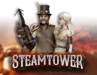 Steam Tower Slot game by NetEnt – logo hosted on RoyalsTiger Casino