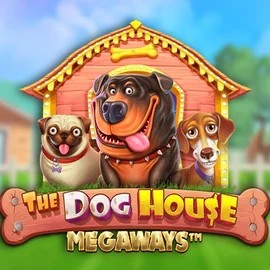 The Dog House Megaways slot logo by Pragmatic Play at RoyalsTiger Casino